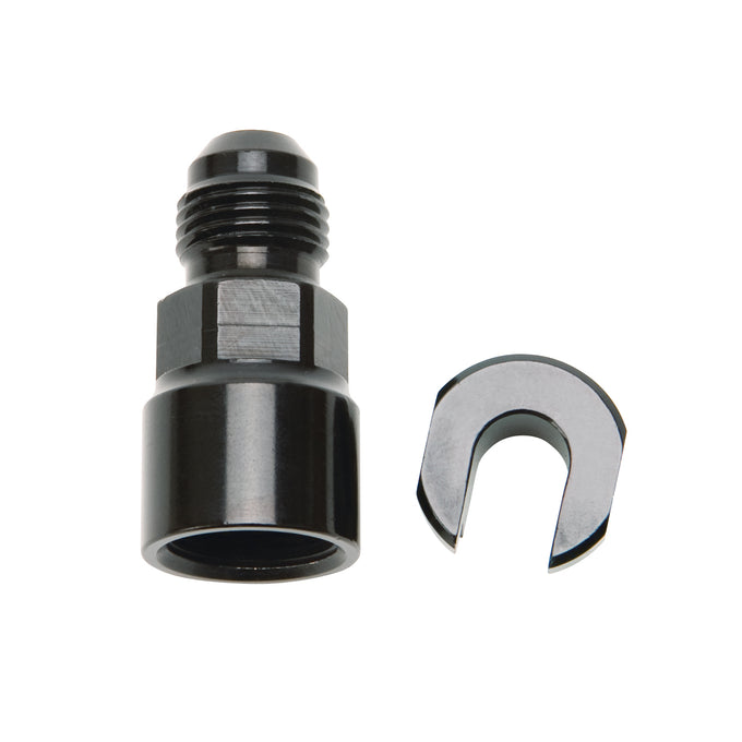 -6 AN Male to 5/16in SAE Quick-Disconnect Female <br> -6 AN Male x 5/16 in Female Screw Type
