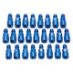 Quick-Disconnect Female Threaded Cap Fitting <br> -6 AN Male x 5/16 in Female Screw Type
