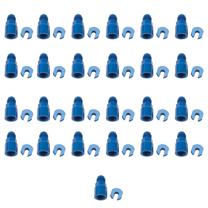 Quick-Disconnect Female Threaded Cap Fitting <br> -6 AN Male x 3/8 in Female Screw Type