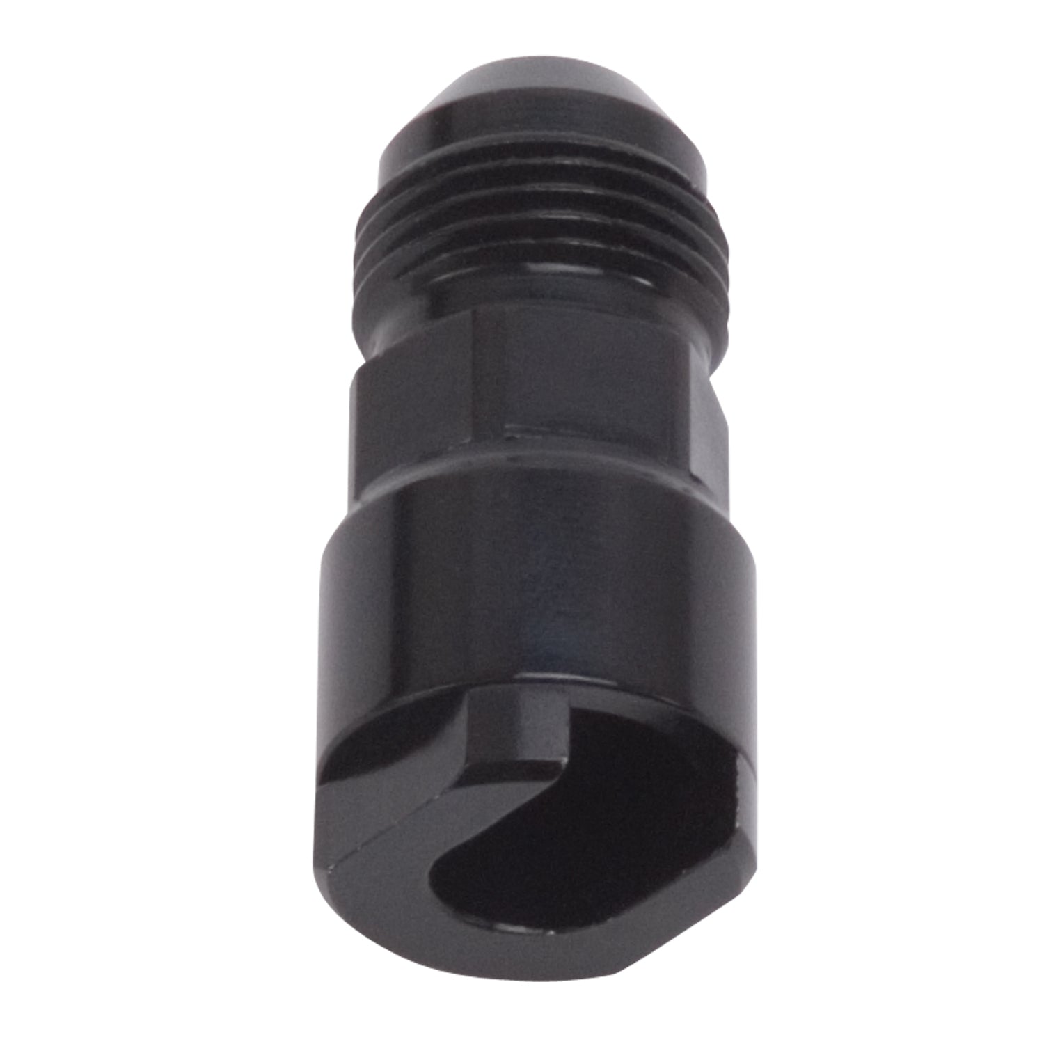 -8AN Male to 3/8in SAE Quick-Disconnect Female <br> -8 AN Male x 3/8 in Female Screw Type
