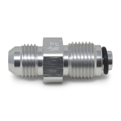 6AN Power Steering Adapter Male 9/16in-18 O-Ring <br> Thread Size: 1/2in -20 Bump O-ring