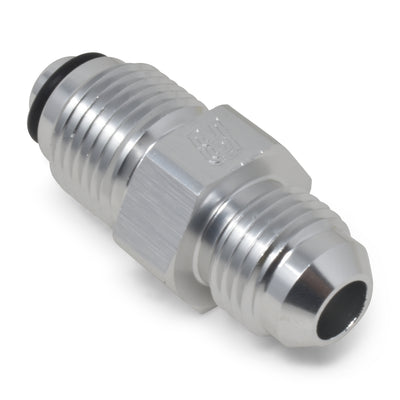 6AN Power Steering Adapter Male 9/16in-18 O-Ring <br> Thread Size: 1/2in -20 Bump O-ring