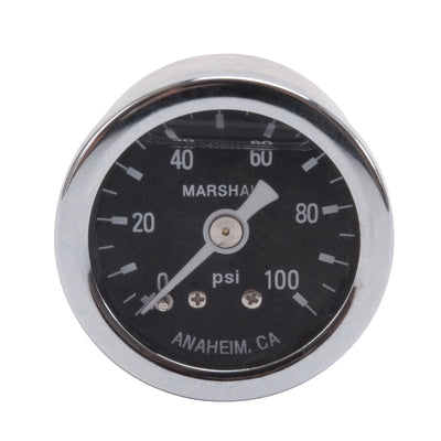 100 psi fuel pressure gauge <br> Universal application