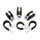 Cushion Clamps - Holds -12 AN Hose 6 pcs <br> Universal application