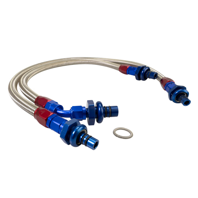 6AN ProFlex Braided Fuel Hose <br> 87-93 Ford Mustang