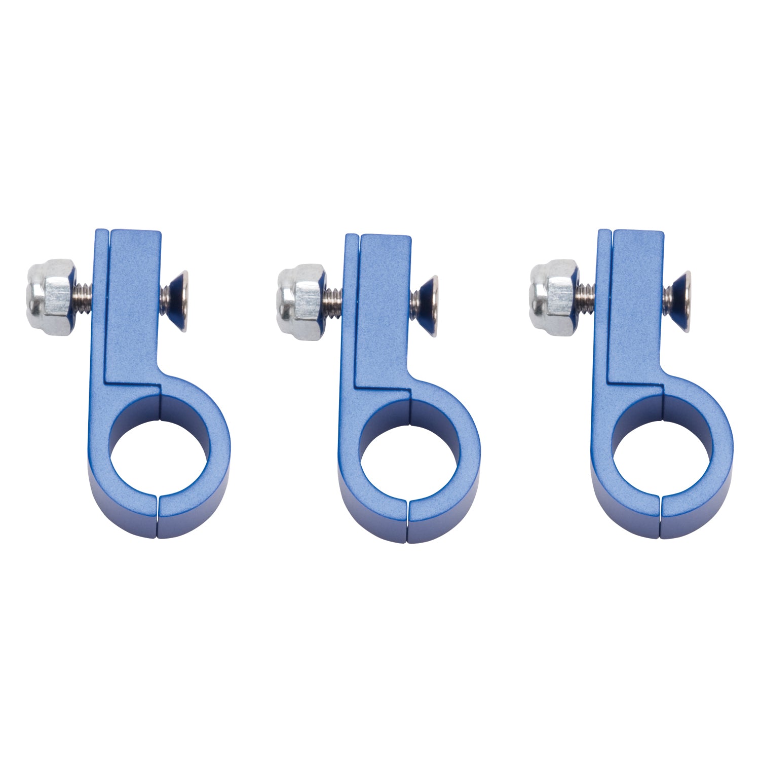 4 Pack -6AN Aluminum Line Clamp <br> Universal application
