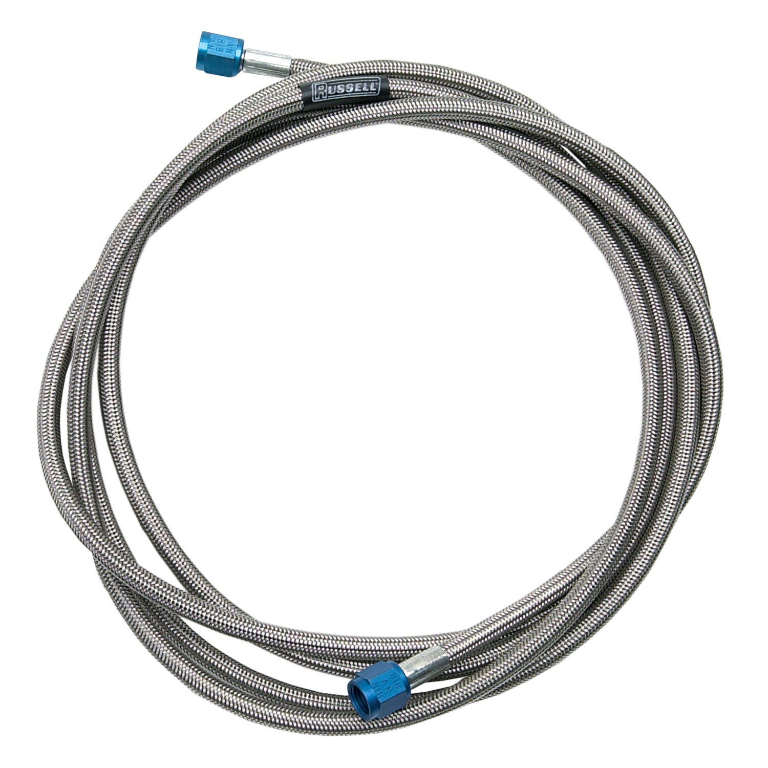 3AN x 1/8in NPT Nitrous Line Assembly <br> -3 AN x 1/8in NPT 8-1/2in