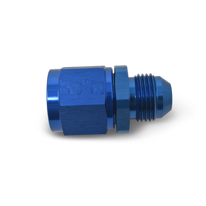 -8AN Female to -6AN to Male B-Nut Reducer <br> Fitting Size: -8 AN Female x -6 AN Flared Male