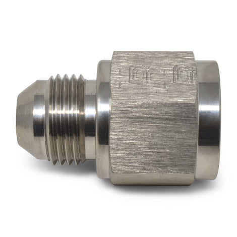 -8AN Female to -6AN to Male B-Nut Reducer <br> Fitting Size: -8 AN Female x -6 AN Flared Male