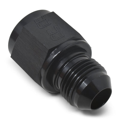 -8AN Female to -6AN to Male B-Nut Reducer <br> Fitting Size: -8 AN Female x -6 AN Flared Male