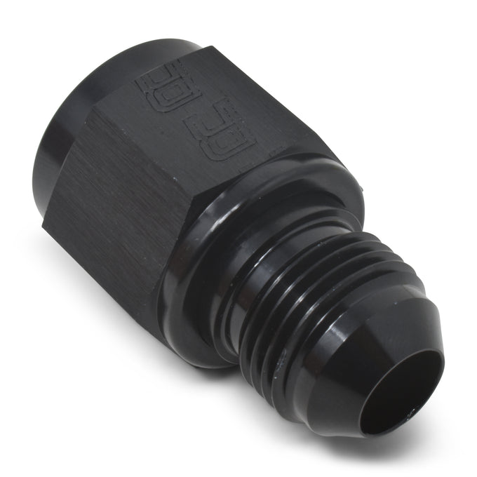 -8AN Female to -6AN to Male B-Nut Reducer <br> Fitting Size: -8 AN Female x -6 AN Flared Male