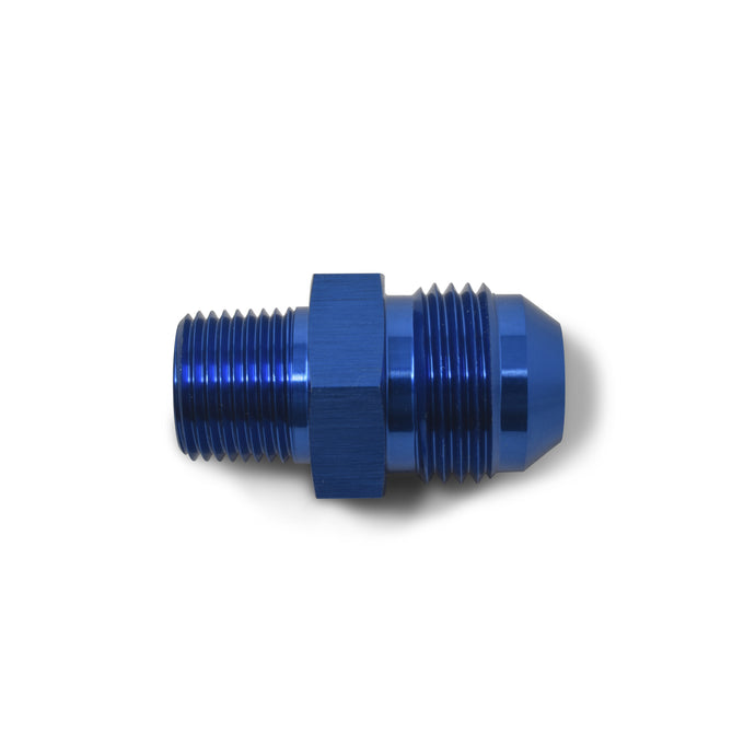 -4AN x 3/8 in NPT Straight Adapter <br> Fitting Size: -4 AN x 3/8 in NPT