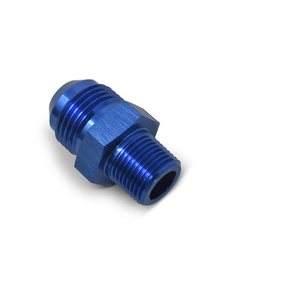 -4AN x 3/8 in NPT Straight Adapter <br> Fitting Size: -4 AN x 3/8 in NPT