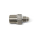 -4AN x 3/8 in NPT Straight Adapter <br> Fitting Size: -4 AN x 3/8 in NPT