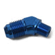 -6AN x 1/8 in NPT 45 Degree Adapter <br> Fitting Size: -6 AN x 1/8 in NPT