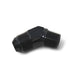 -6AN x 1/8 in NPT 45 Degree Adapter <br> Fitting Size: -6 AN x 1/8 in NPT