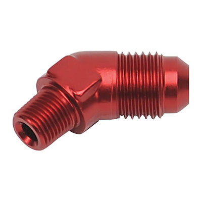 -6AN Male To 1/8in NPT 45 Degree Adapter Fitting <br> Universal application