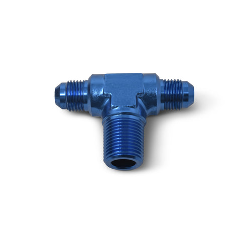 -12AN x 3/4 in NPT T Tee Adapter Fitting <br> Fitting Size: -12 AN x 3/4 in NPT