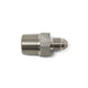 -3AN x 1/8 in NPT Straight Adapter <br> Fitting Size: -3 AN x 1/8 in NPT