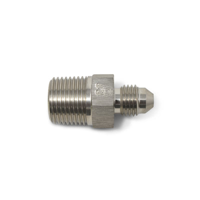 -3AN x 1/8 in NPT Straight Adapter <br> Fitting Size: -3 AN x 1/8 in NPT
