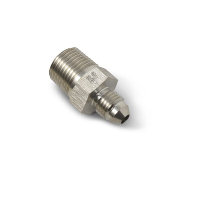-4AN x 1/8 in NPT Straight Adapter <br> Fitting Size: -4 AN x 1/8 in NPT