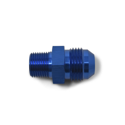-6AN x 1/4 in NPT Straight Adapter <br> Fitting Size: -6 AN x 1/4 in NPT