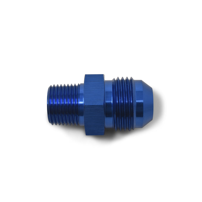 -6AN x 1/4 in NPT Straight Adapter <br> Fitting Size: -6 AN x 1/4 in NPT
