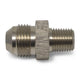 -6AN x 3/8 in NPT Straight Adapter <br> Fitting Size: -6 AN x 3/8 in NPT
