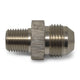 -6AN x 3/8 in NPT Straight Adapter <br> Fitting Size: -6 AN x 3/8 in NPT