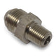 -6AN x 3/8 in NPT Straight Adapter <br> Fitting Size: -6 AN x 3/8 in NPT