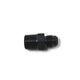 -6AN x 3/8 in NPT Straight Adapter <br> Fitting Size: -6 AN x 3/8 in NPT
