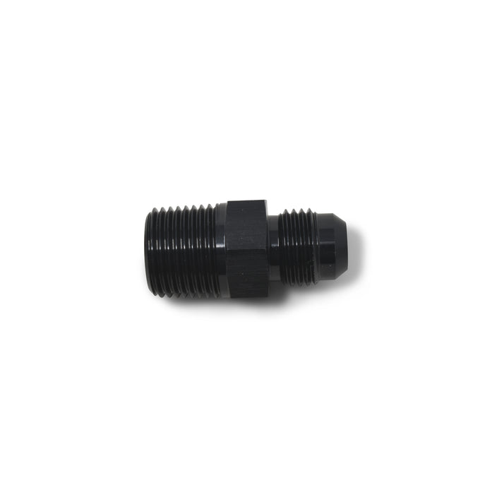 -6AN x 3/8 in NPT Straight Adapter <br> Fitting Size: -6 AN x 3/8 in NPT