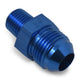-6AN x 3/8 in NPT Straight Adapter <br> Fitting Size: -6 AN x 3/8 in NPT