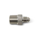 -8AN x 3/8 in NPT Straight Adapter <br> Fitting Size: -8 AN x 3/8 in NPT