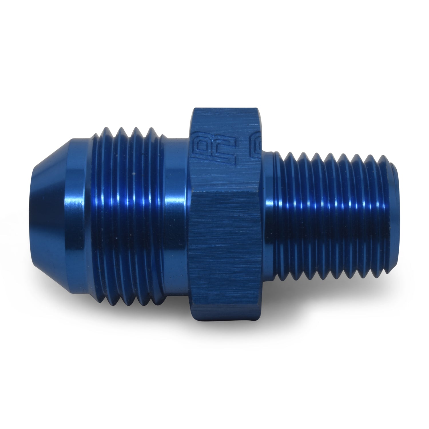 -8AN x 3/8 in NPT Straight Adapter <br> Fitting Size: -8 AN x 3/8 in NPT