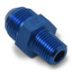 -8AN x 3/8 in NPT Straight Adapter <br> Fitting Size: -8 AN x 3/8 in NPT