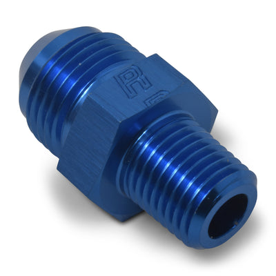 -8AN x 3/8 in NPT Straight Adapter <br> Fitting Size: -8 AN x 3/8 in NPT