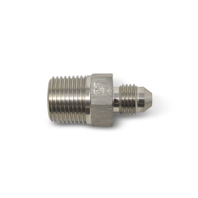 -10AN x 1/2 in NPT Straight Adapter <br> Fitting Size: -10 AN x 1/2 in NPT