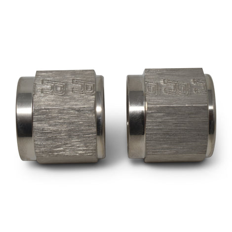 6 Pack -3AN To 3/16in Tube Nut Adapter Fitting <br> -3 AN Tube Nuts 3/16in diameter
