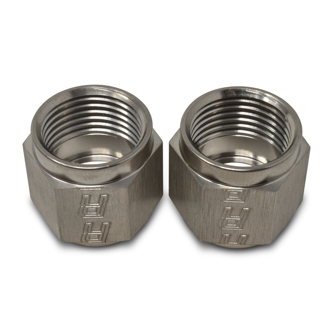 6 Pack -3AN To 3/16in Tube Nut Adapter Fitting <br> -3 AN Tube Nuts 3/16in diameter