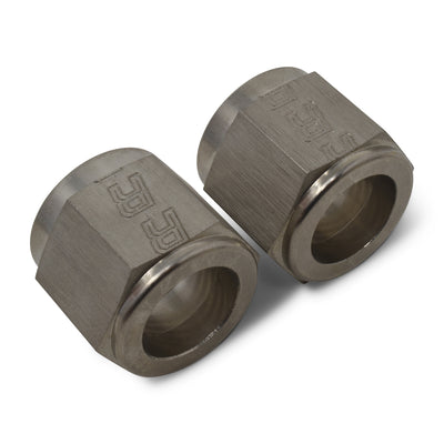 6 Pack -4AN To 1/4in Tube Nut Adapter Fitting <br> -4 AN Tube Nuts 1/4in diameter