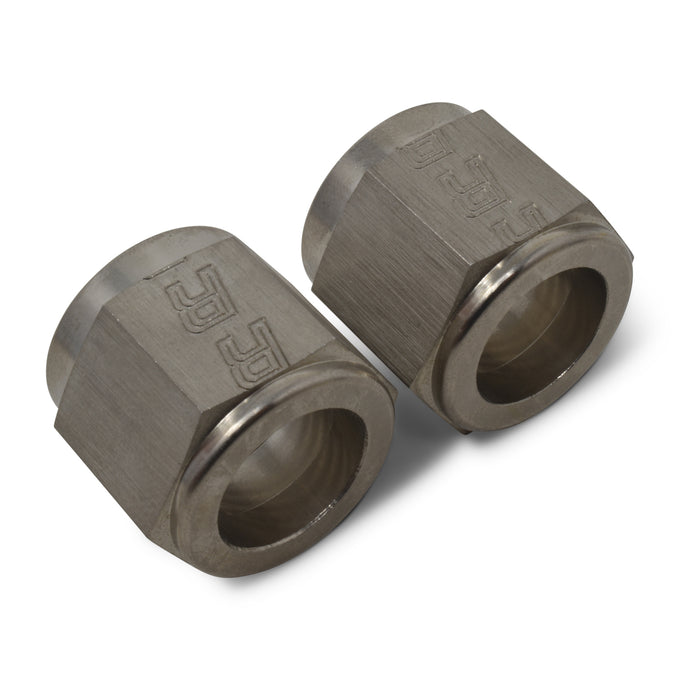 6 Pack -4AN To 1/4in Tube Nut Adapter Fitting <br> -4 AN Tube Nuts 1/4in diameter