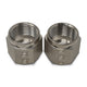6 Pack -4AN To 1/4in Tube Nut Adapter Fitting <br> -4 AN Tube Nuts 1/4in diameter