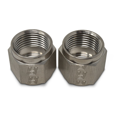 6 Pack -4AN To 1/4in Tube Nut Adapter Fitting <br> -4 AN Tube Nuts 1/4in diameter