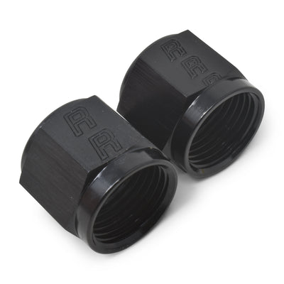 6 Pack -4AN To 1/4in Tube Nut Adapter Fitting <br> -4 AN Tube Nuts 1/4in diameter