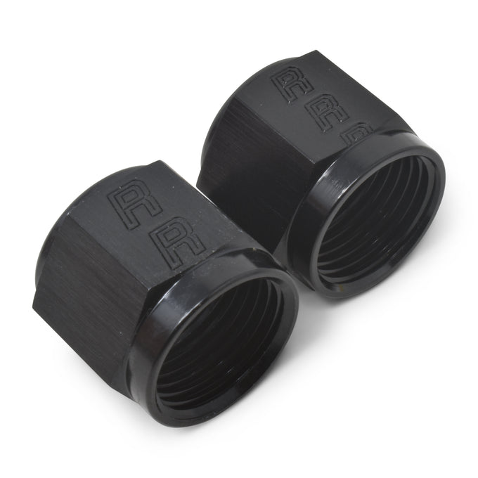 6 Pack -4AN To 1/4in Tube Nut Adapter Fitting <br> -4 AN Tube Nuts 1/4in diameter