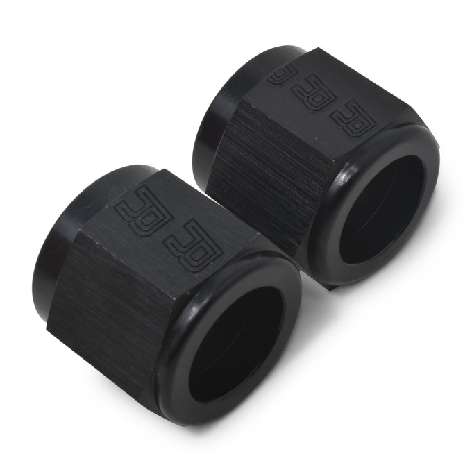 6 Pack -4AN To 1/4in Tube Nut Adapter Fitting <br> -4 AN Tube Nuts 1/4in diameter