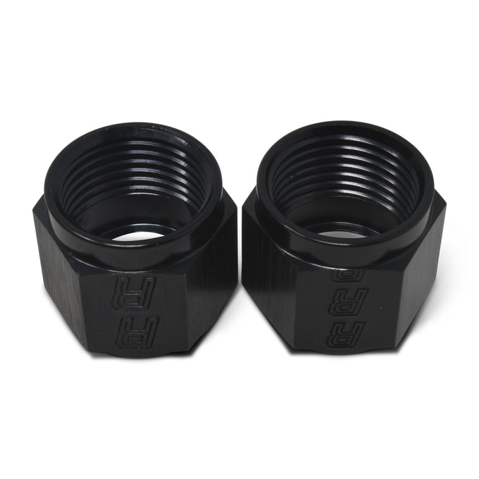 6 Pack -4AN To 1/4in Tube Nut Adapter Fitting <br> -4 AN Tube Nuts 1/4in diameter