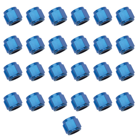 25pcs -6 AN Tube Nuts 3/8in dia. <br> Universal application