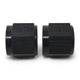 Pair -8AN To 1/2in Tube Nut Adapter Fitting <br> -8 AN Tube Nuts 1/2in diameter